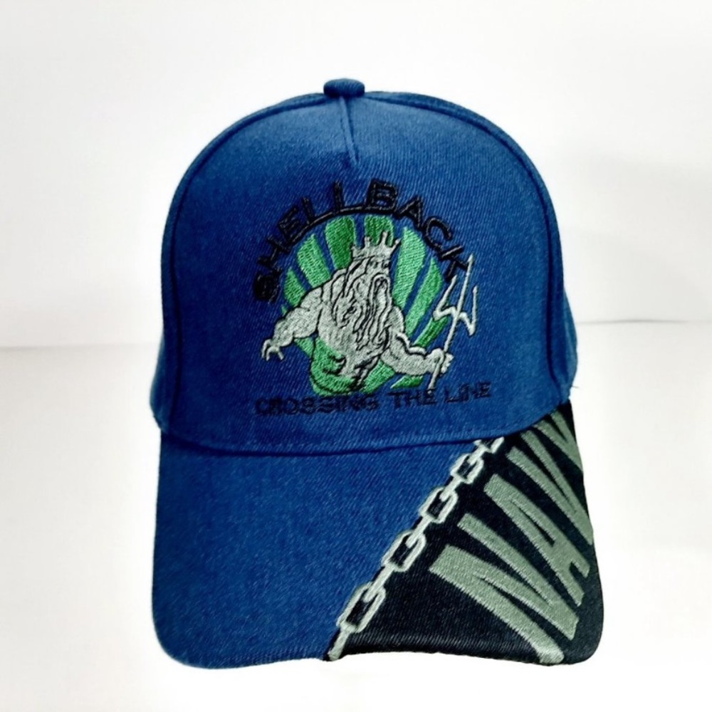 United States Navy Shellback Men's Ball Cap Hat Bl